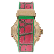 Hublot Big Bang Pop Art Blue Dial 18k Rose Gold 41mm Mens 341.PP.9089.LR.1633