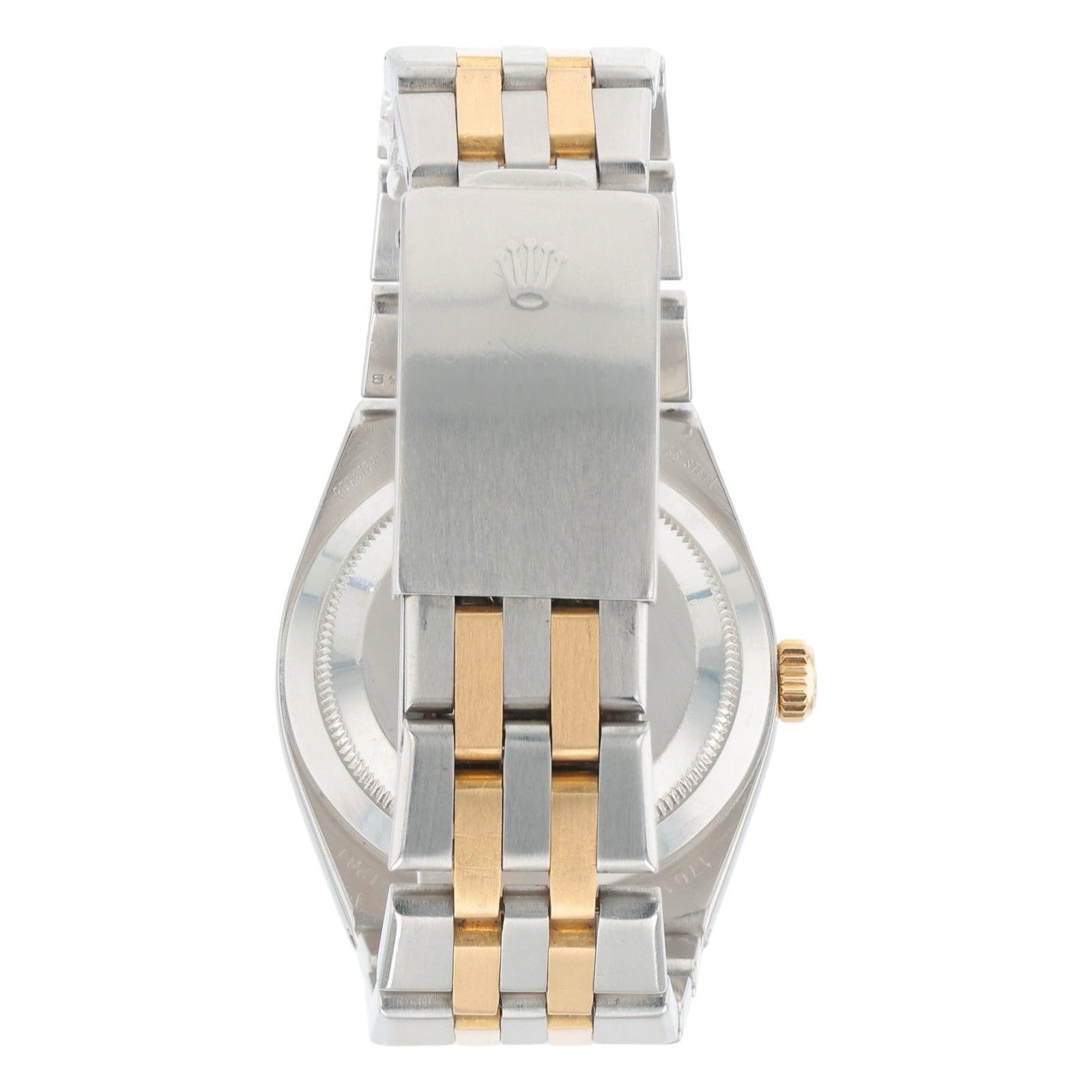 Rolex Oysterquartz Steel & Gold Champagne Dial 36mm Quartz Movement Mens 17013