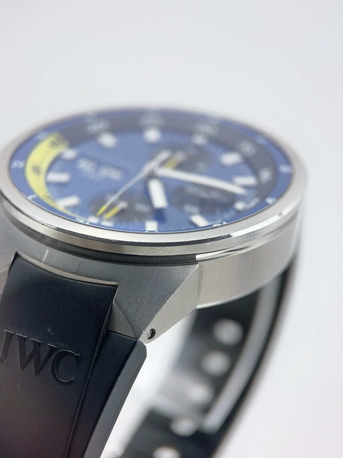 IWC Aquatimer Chronograph Steel Blue 44mm Automatic Men’s Watch IW378203