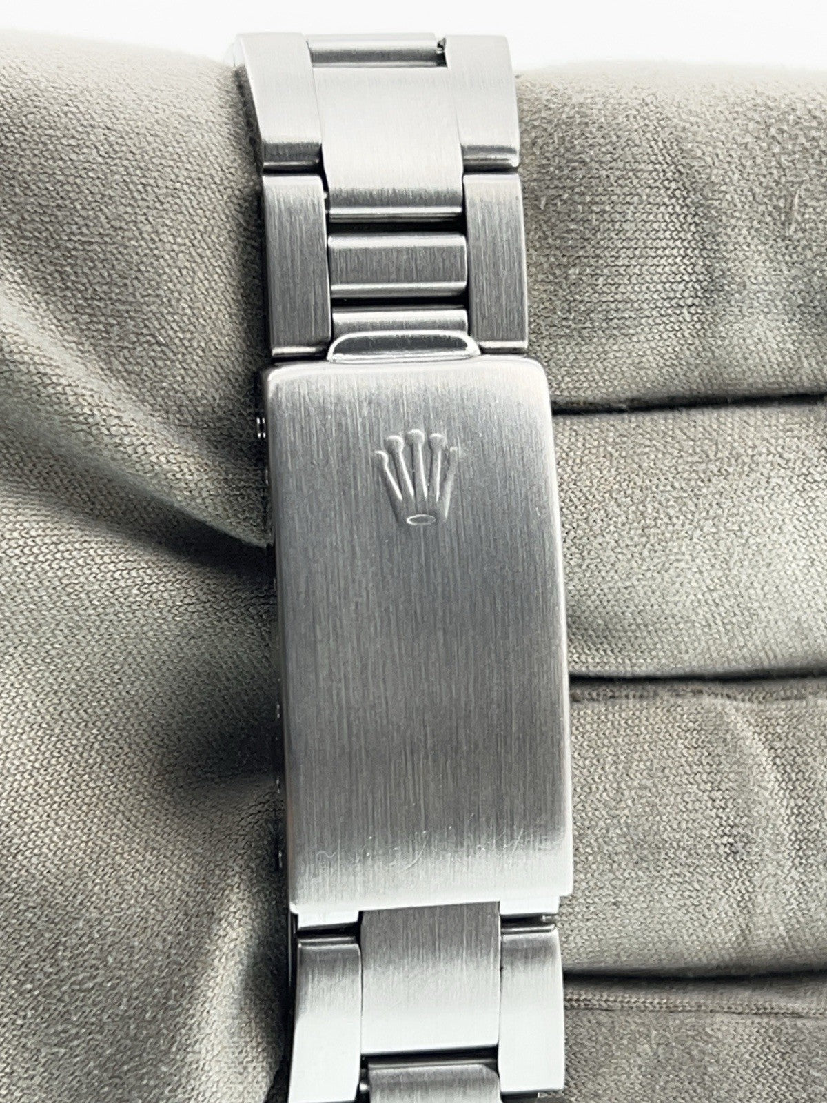 Rolex Air King Stainless Steel Silver Dial 34mm Automatic Men’s Watch 14000M