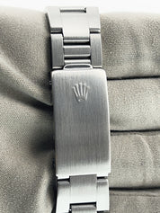 Rolex Air King Stainless Steel Silver Dial 34mm Automatic Men’s Watch 14000M