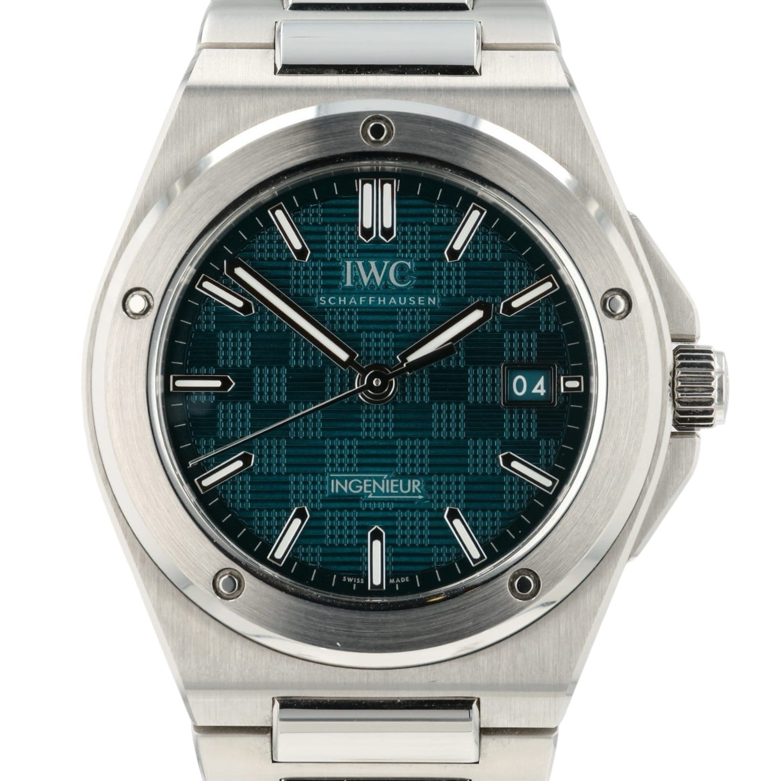2026 IWC Ingenieur Aqua Dial Stainless Steel 40mm Automatic Mens Watch IW328903