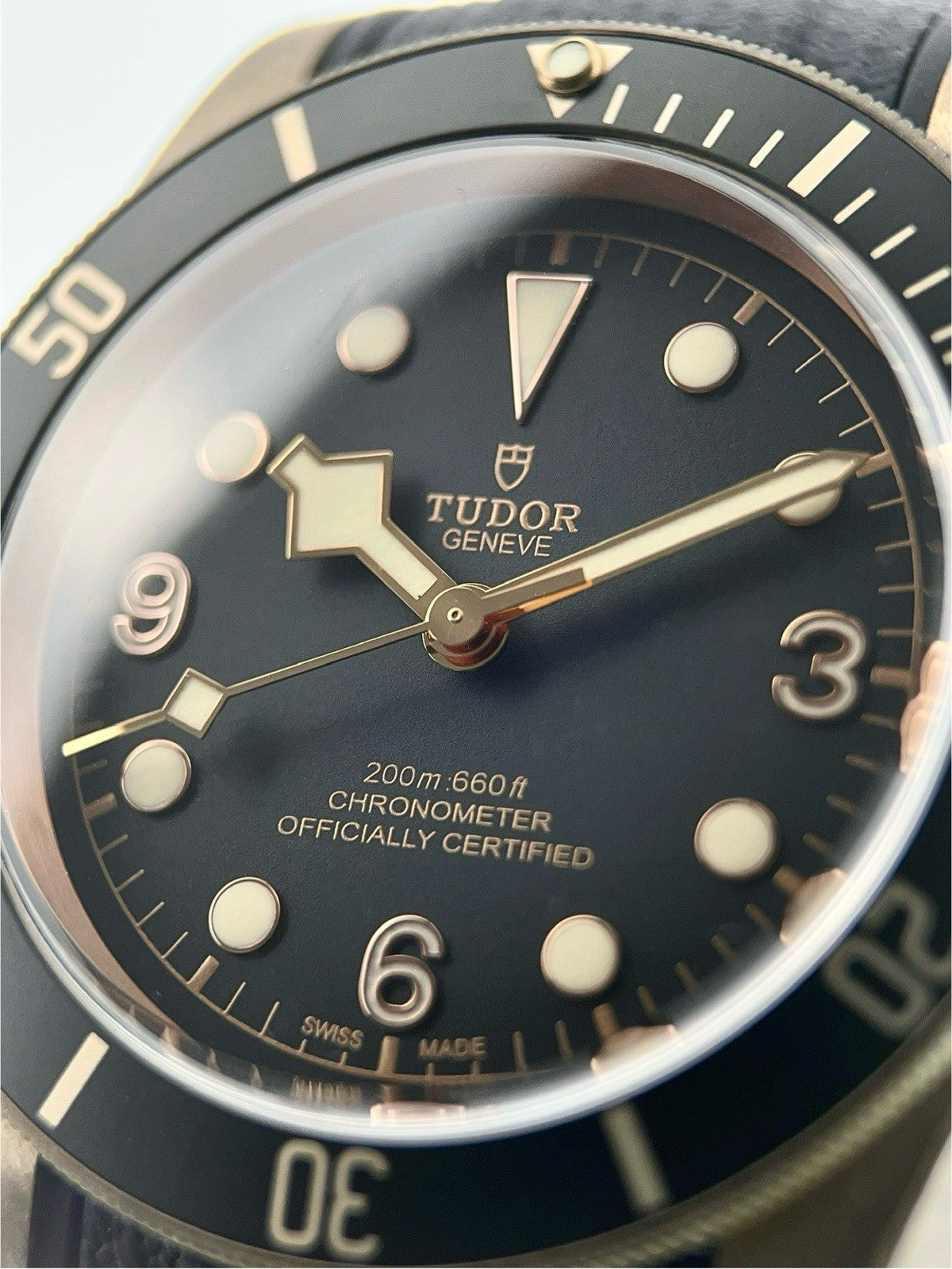 Tudor Black Bay Bronze Grey Dial 43mm Automatic Movement Mens Watch 79250BA
