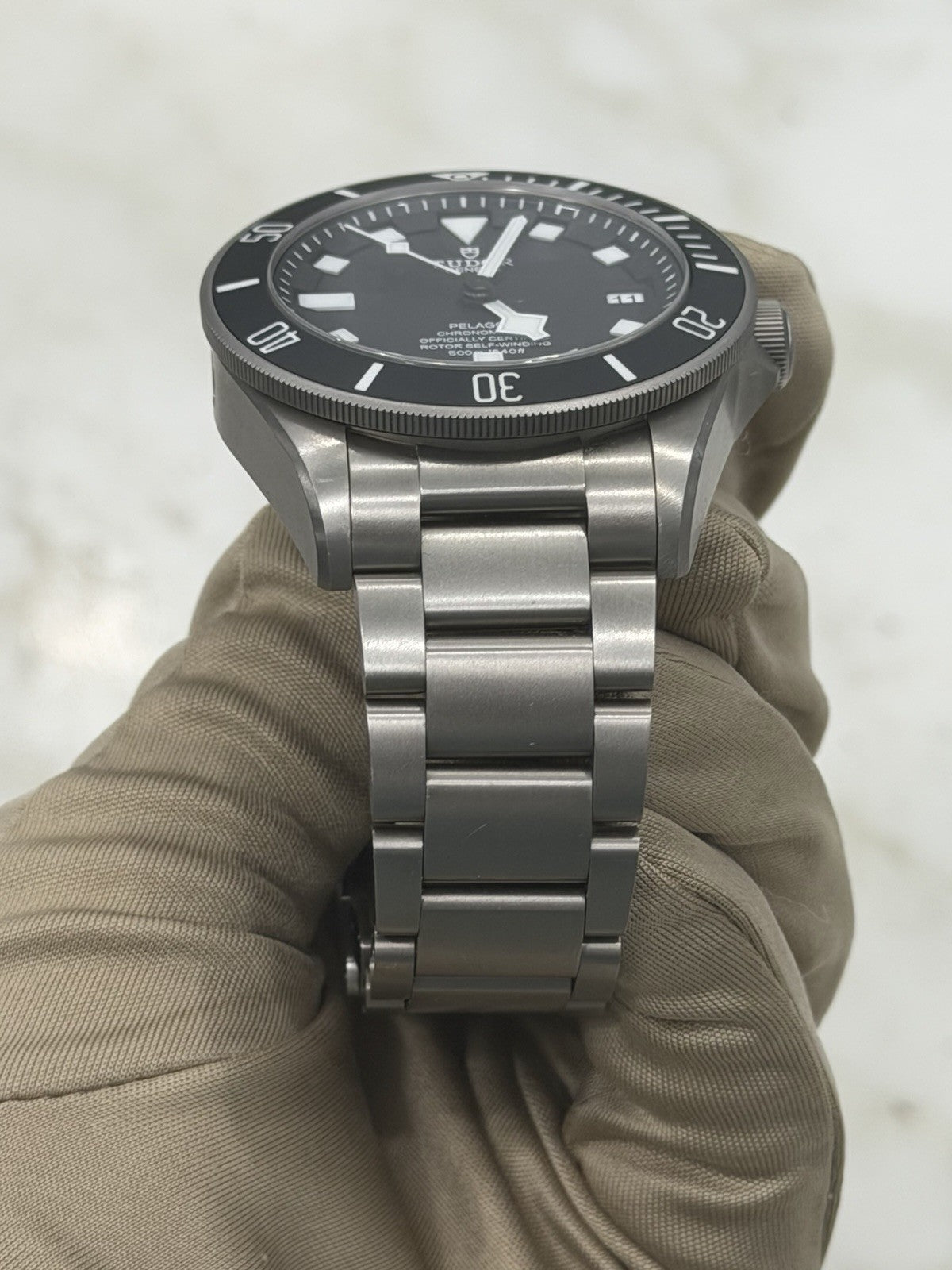 Tudor Pelagos Titanium Black Dial 42mm Automatic Movement Mens Watch 25600TN