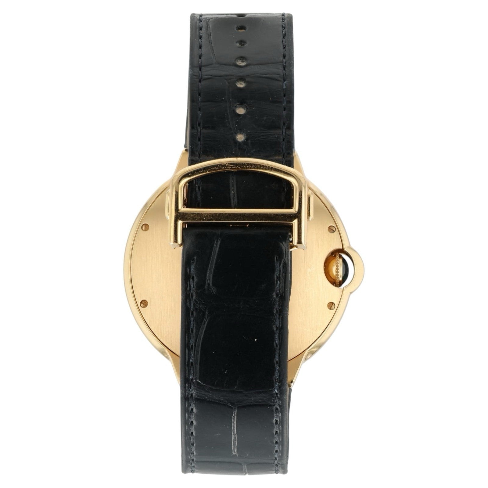 Cartier Ballon Bleu Blue Dial 18k Rose Gold 42mm Automatic Men’s Watch WGBB0036