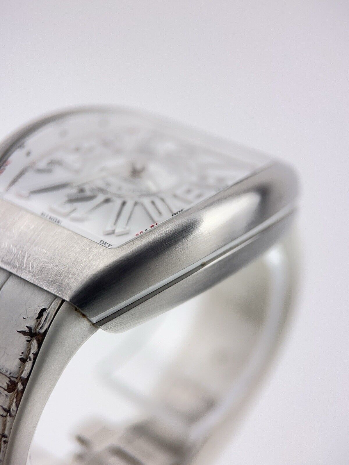 Franck Muller Vanguard Steel White Dial 45mm Automatic Mens Watch V45SCDT