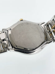 Jaeger-LeCoultre Heraion Gold & Steel White Dial 34mm Quartz Men’s 112.5.09