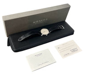 Nomos Zurich Stainless Steel White Dial 39.8mm Automatic Mens Watch Zurich 801