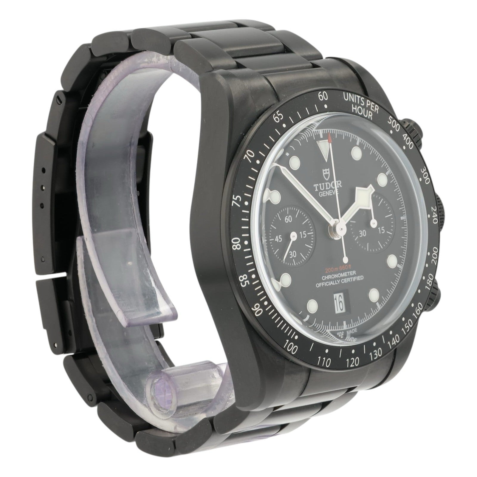 Tudor Black Bay Chrono Black Dial PVD Coated Steel 41mm Automatic Men’s 79360DK