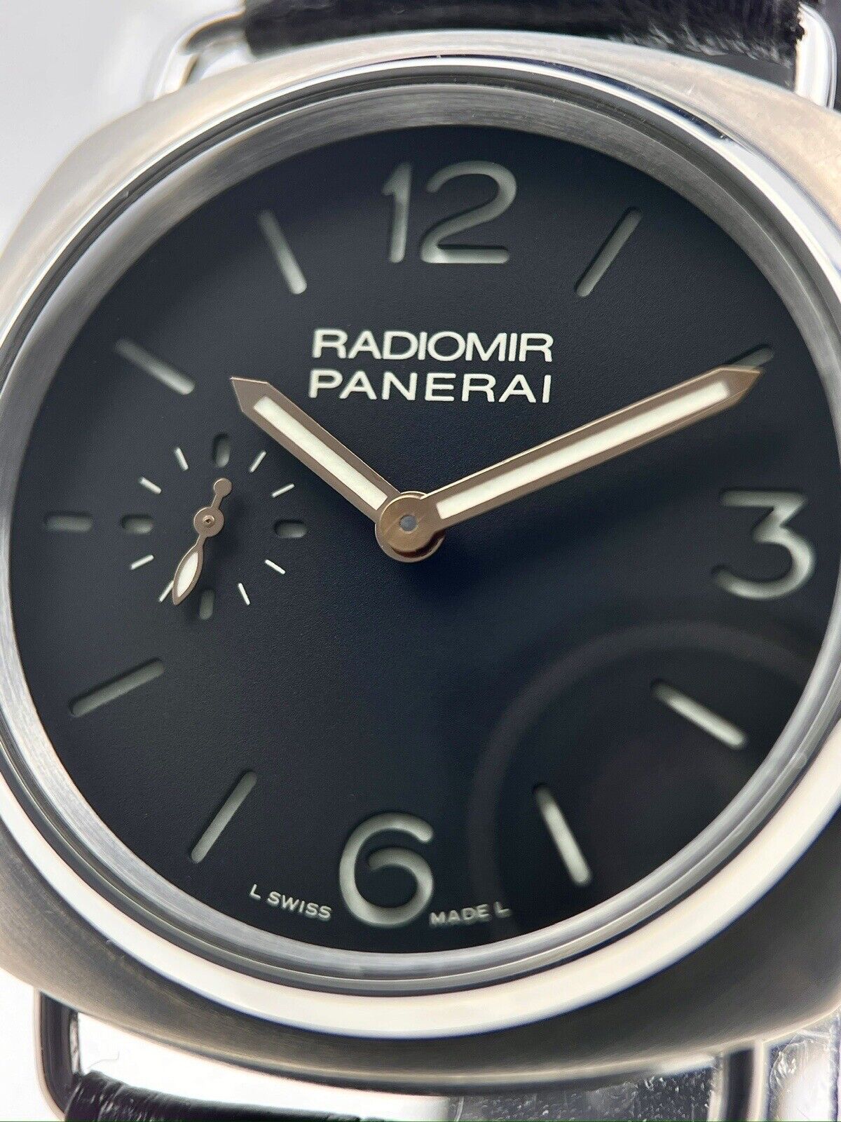 Panerai Radiomir 42mm Black Dial Titanium Case Manual Wind PAM00338 - Watch Only