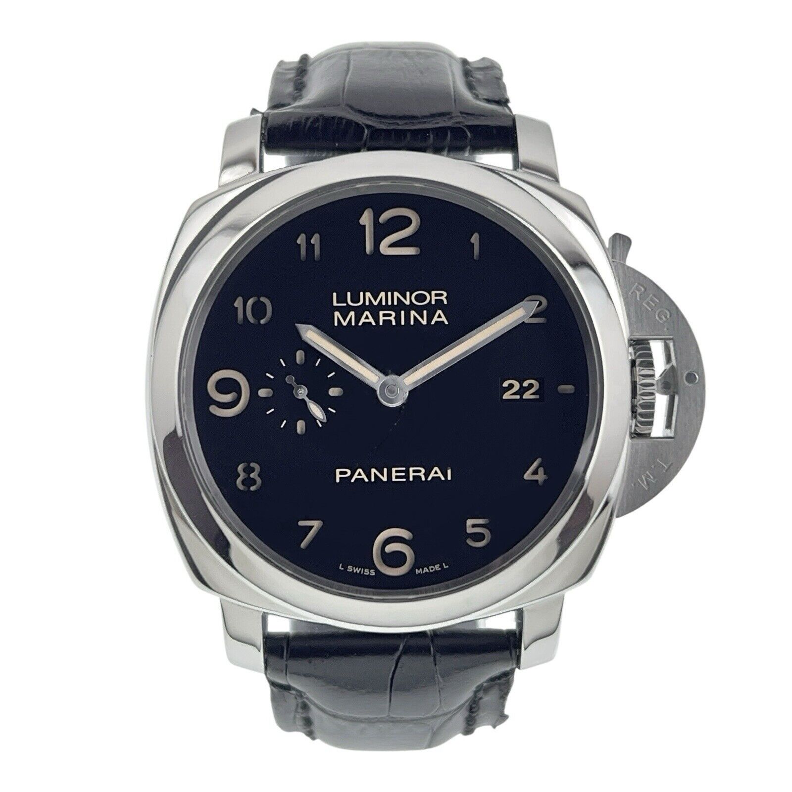 Panerai Luminor Marina 1950 Steel Black Dial 44mm Automatic Men’s Watch PAM00359