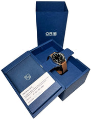 Oris Divers Sixty Five Stainless Steel Black Dial 40mm Automatic Mens Watch 7707