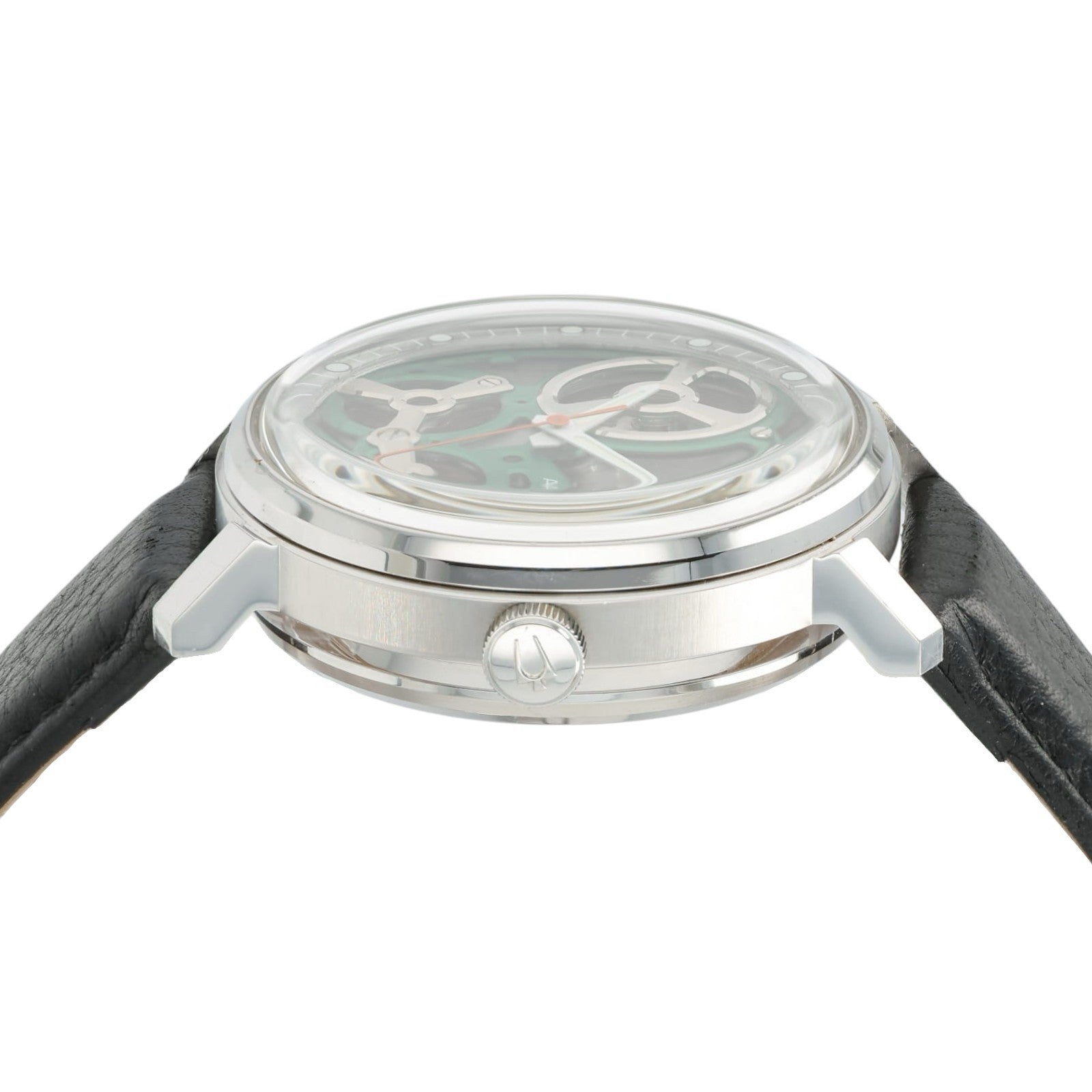 Accutron Electrostatic Spaceview Green Dial Steel 43.5mm Quartz Men’s 2ES6A001