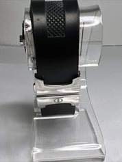 Baume & Mercier Hampton Square Dual Time 37mm Automatic Date Watch 65590