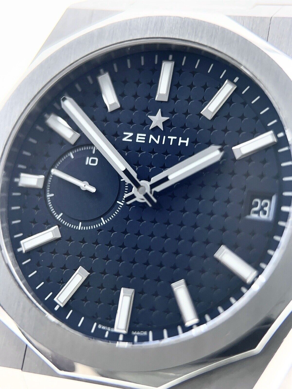 2023 Zenith Defy Skyline Steel Blue Dial 41mm Automatic Men’s Watch 03.9300.3620