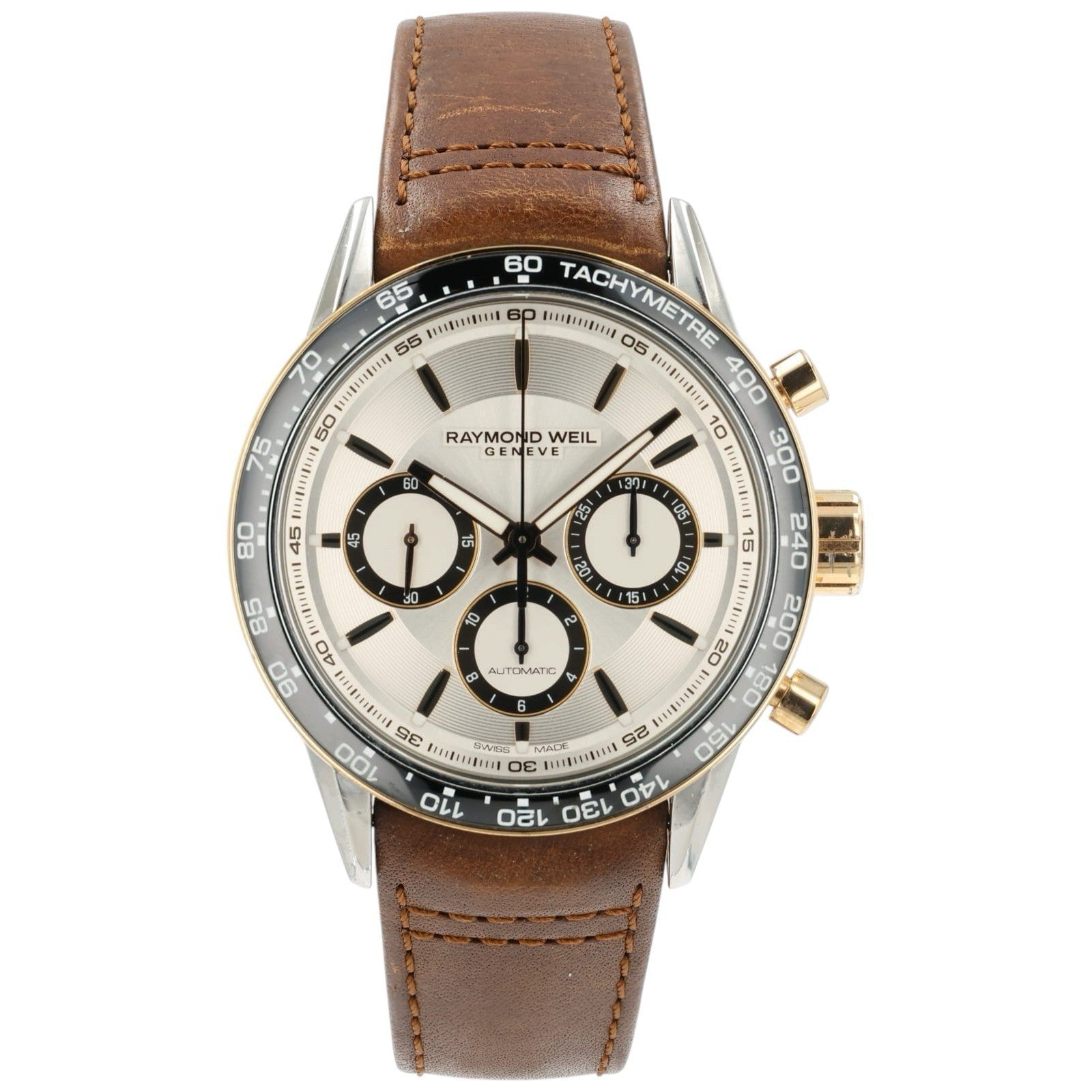 Raymond Weil Freelancer Silver Dial Stainless Steel 43mm Automatic Men’s 7741