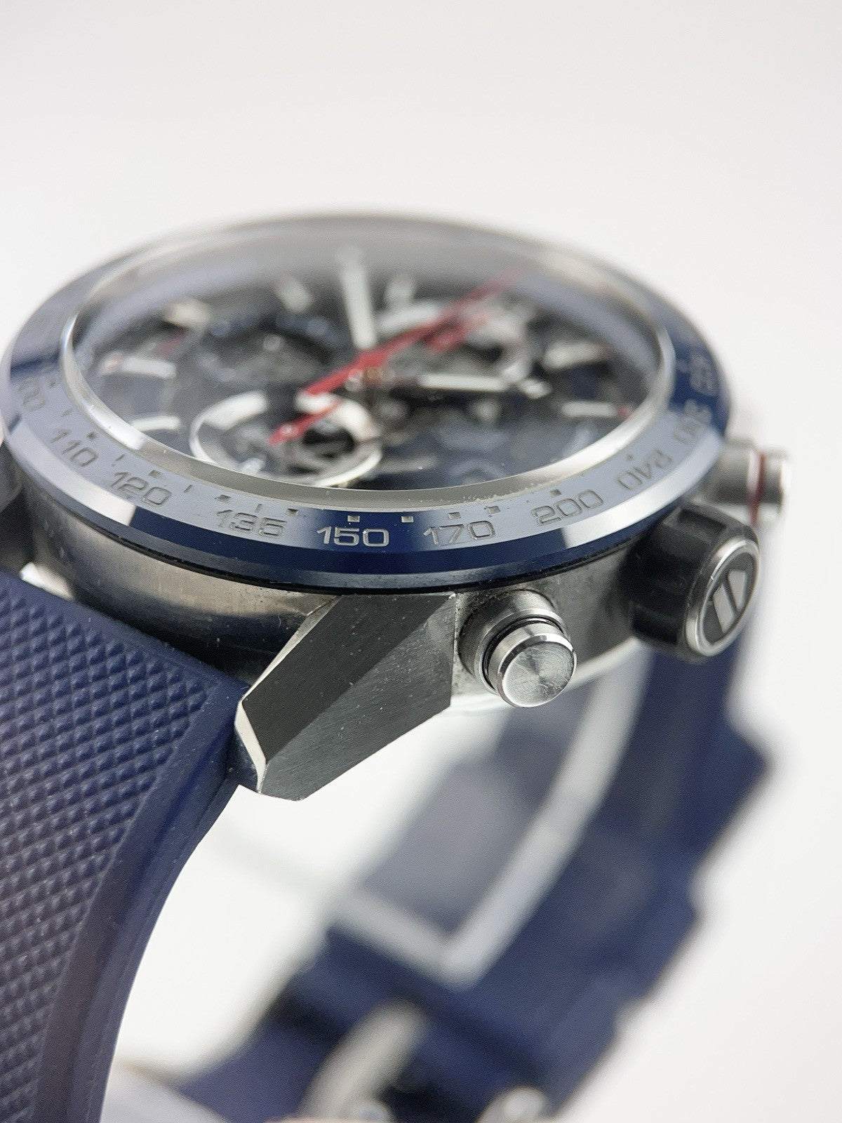 Tag Heuer Carrera Stainless Steel Skeleton Dial 43mm Automatic Mens CAR201T