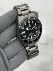 2023 Tudor Pelagos Chronometer Black Dial Titanium Mens Watch 25600TN Box/Papers