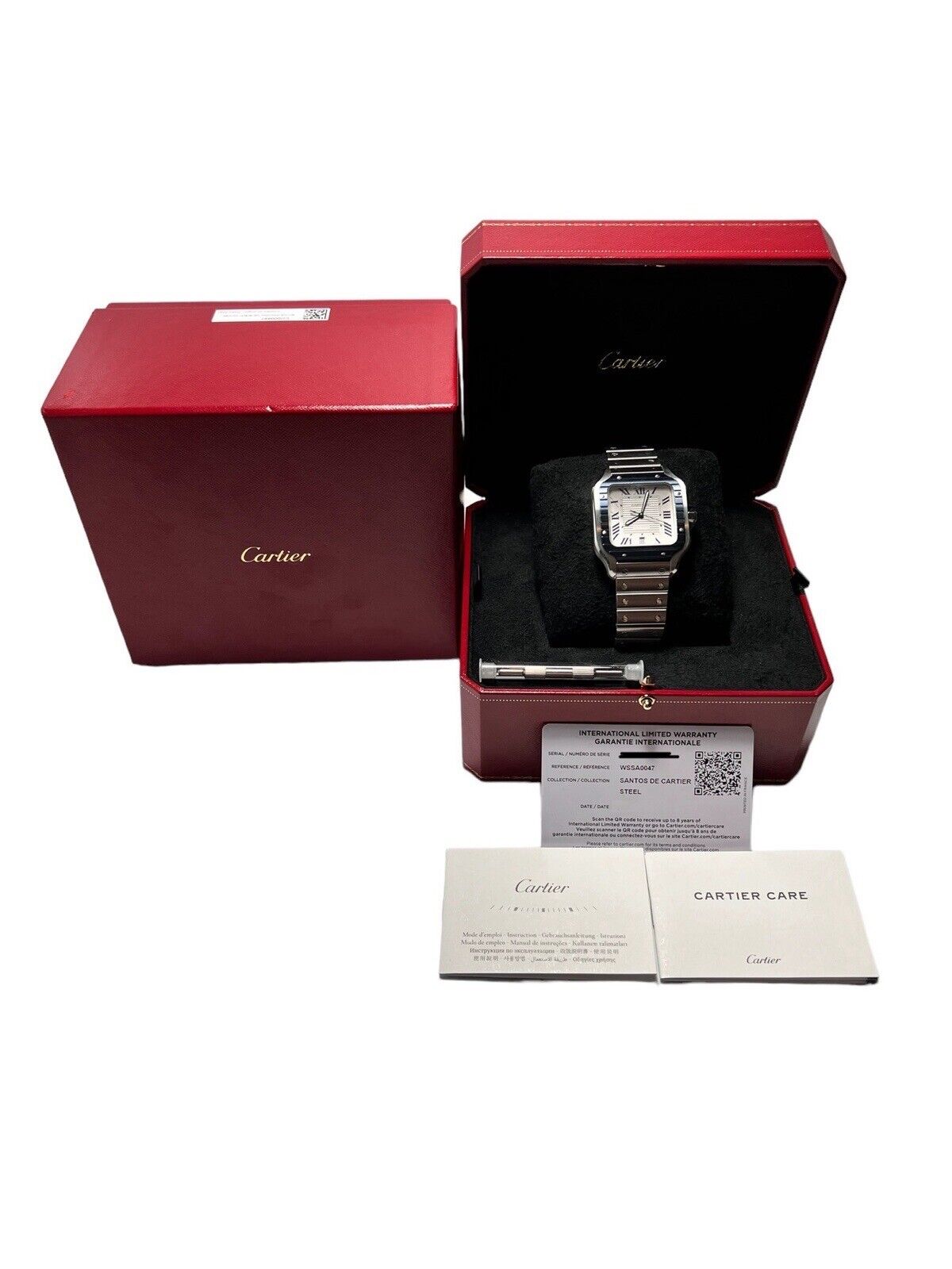 cartier santos wssa0047