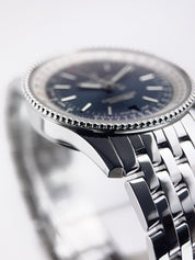 Breitling Navitimer Stainless Steel Blue Dial 38mm Automatic Men’s Watch A17325