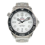 Omega Seamaster Steel White Dial 42mm Automatic Watch 210.30.42.20.04.001