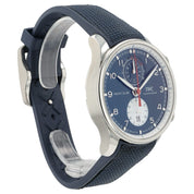 IWC Portugiesser Blue Dial Stainless Steel 44mm Automatic Men’s Watch IW390704