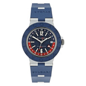 Bulgari Aluminum GMT Blue Dial 40mm Automatic Men’s Watch BB 40 AT GMT
