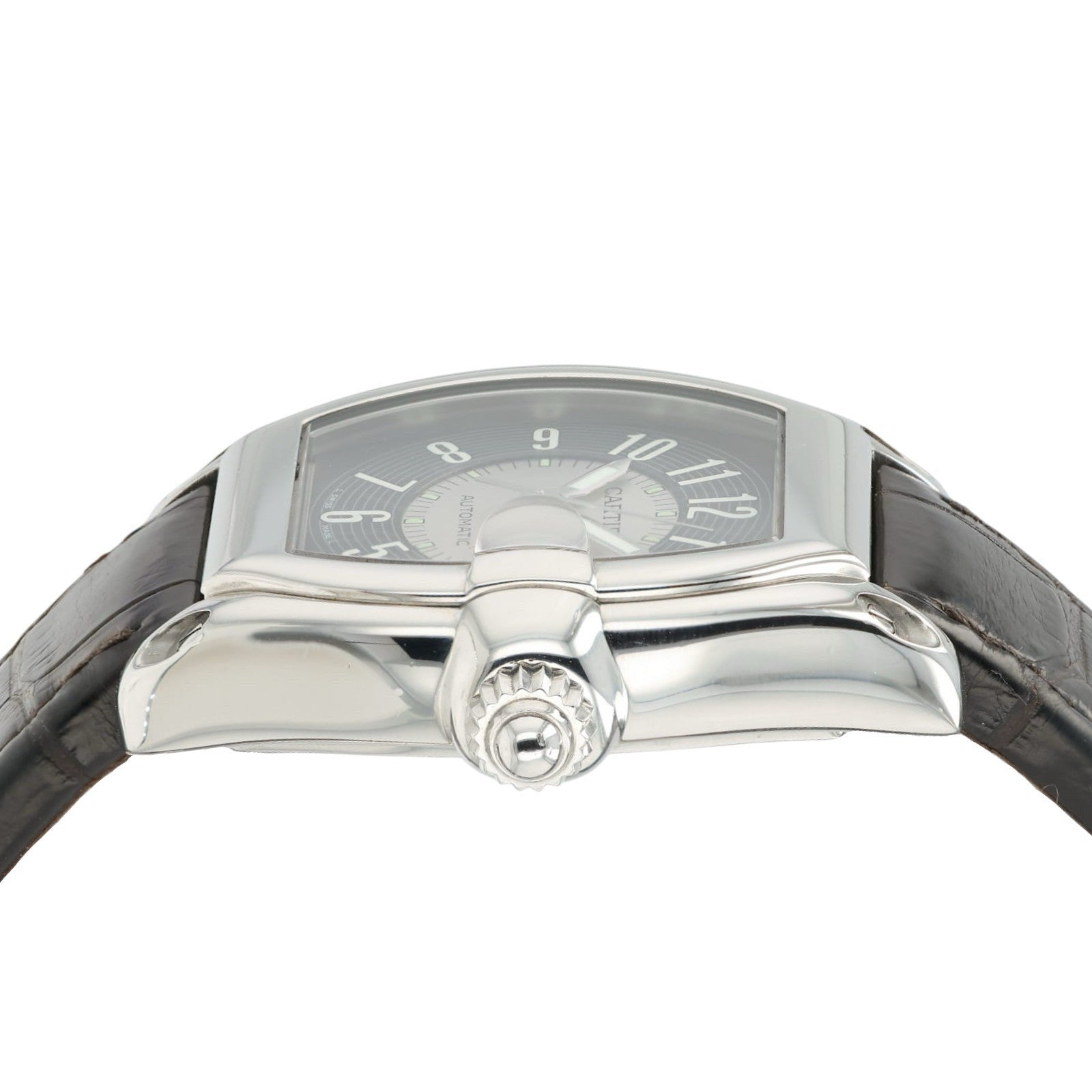 Cartier Roadster Gray Dial Stainless Steel 37mm Automatic Movement Men’s 2510