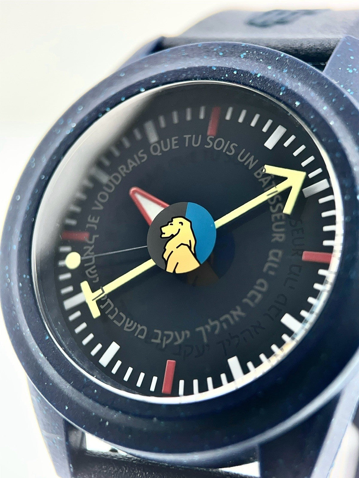 Awake X Alain Silberstein Plastic Case Blue Dial