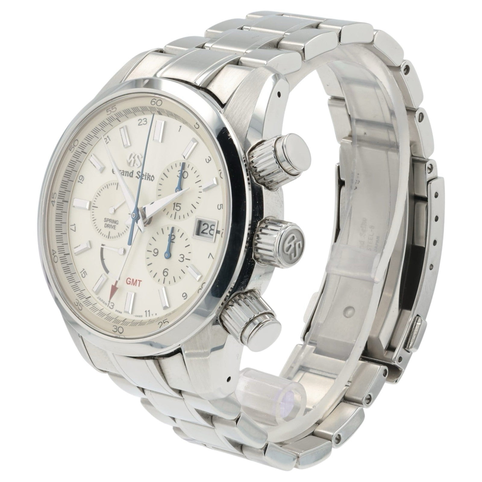 Grand Seiko Sport Collection Champagne Dial Steel 43.5mm Auto Watch SBGC201
