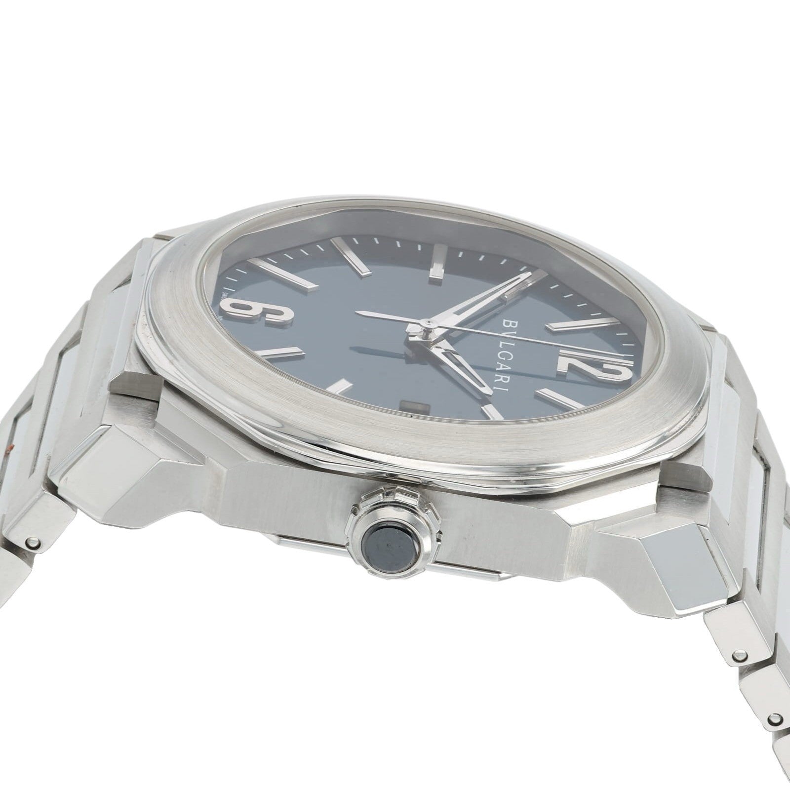 Bulgari Octo Blue Dial Stainless Steel 38mm Automatic Men’s Watch BGO 38 S