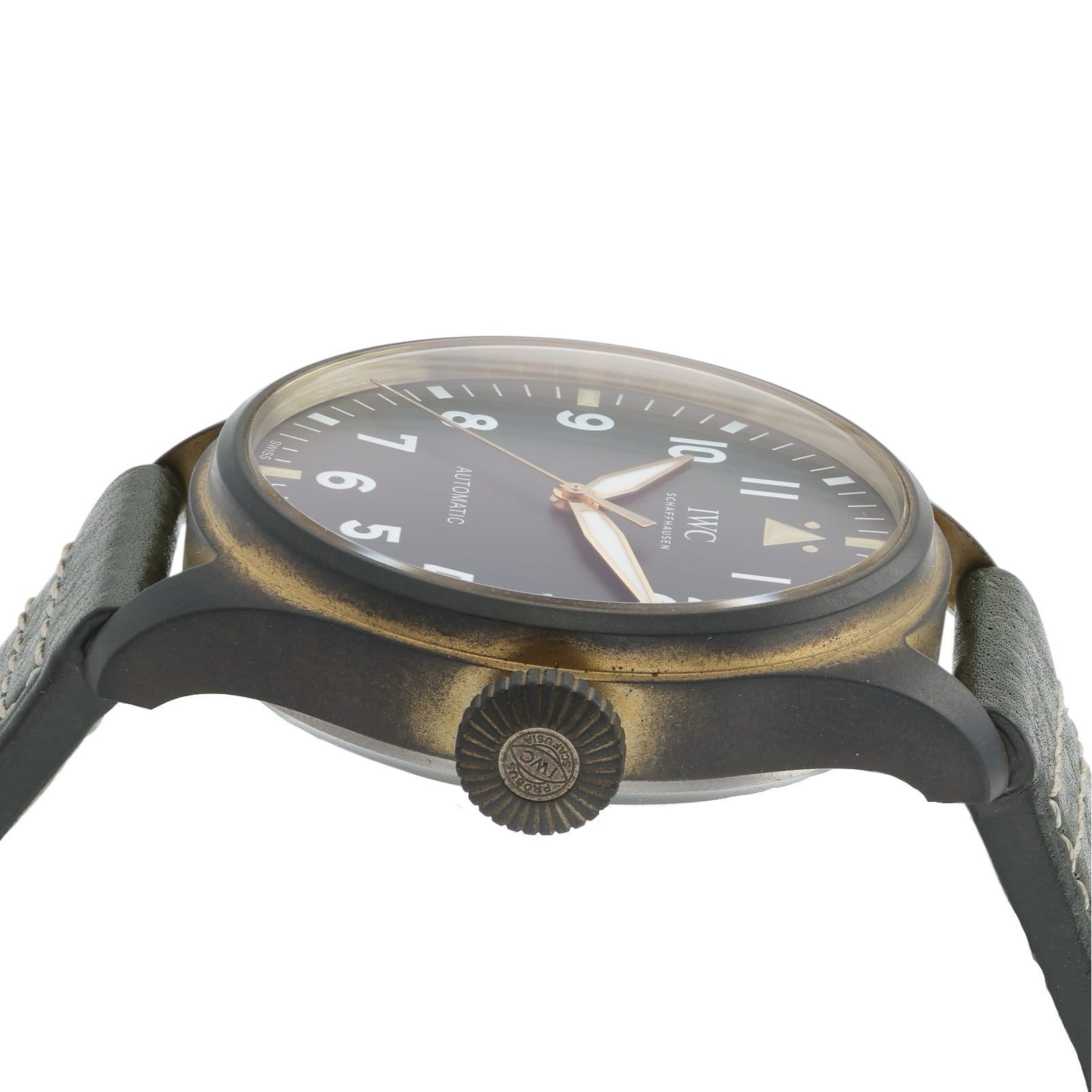 2026 IWC Big Pilot Bronze Green Dial 43mm Automatic Movement Mens Watch IW329702