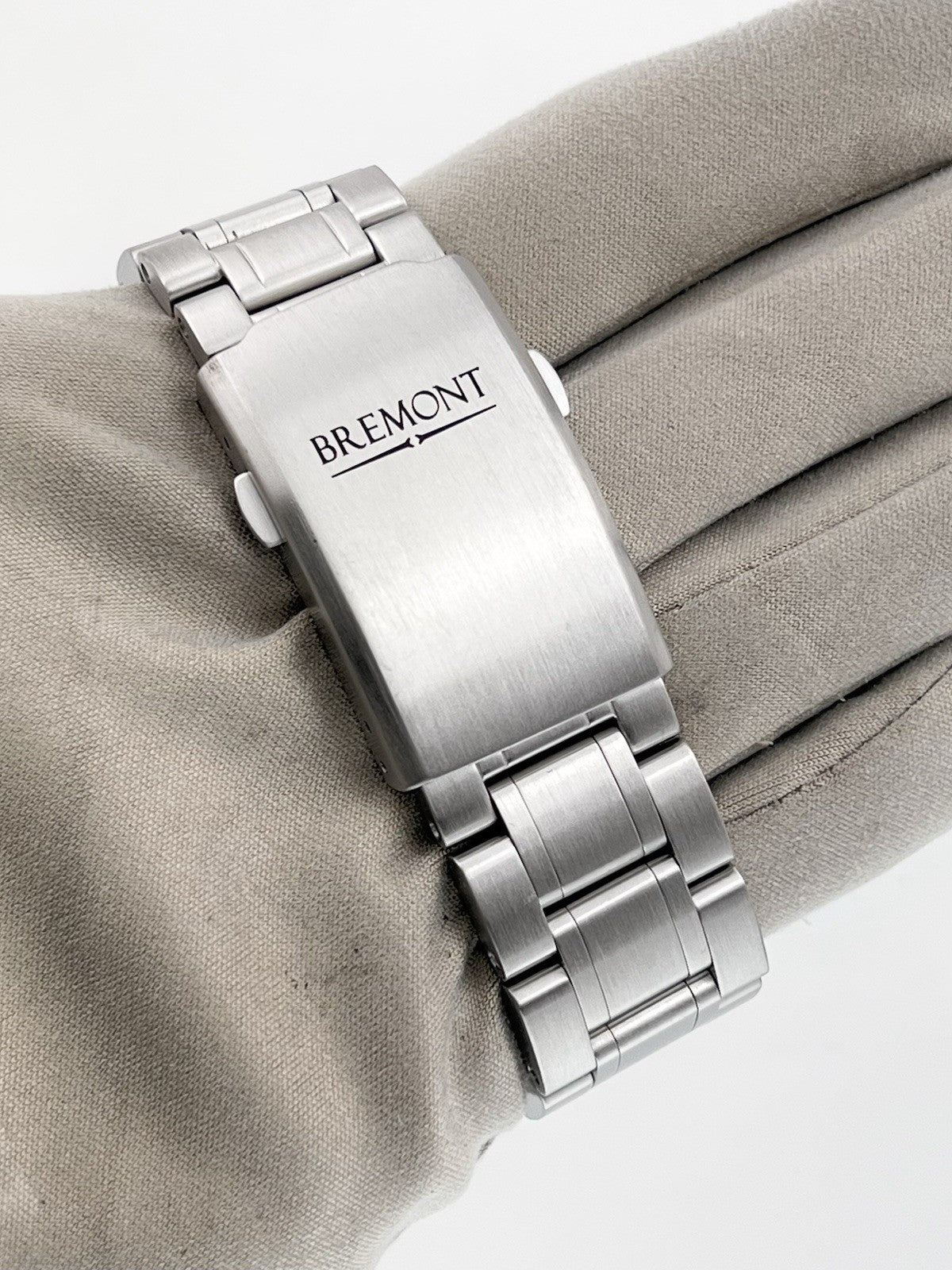 Bremont MB Stainless Steel Black Dial 43mm Automatic Movement Men’s Watch MBII