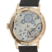 A. Lange & Sohne Silver Dial 18k Rose Gold 39mm Manual Wind Men’s Watch 234.032