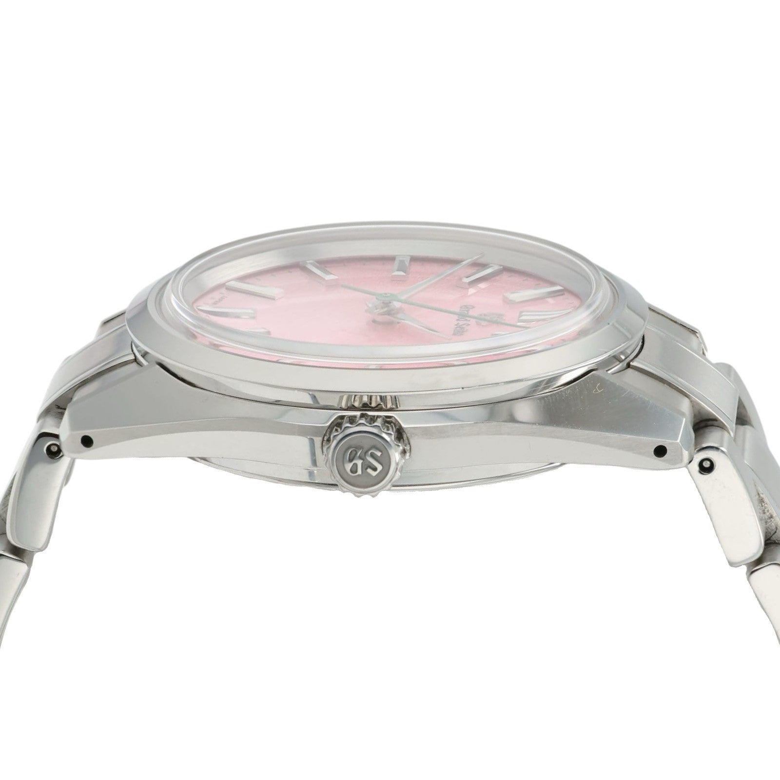 Grand Seiko Heritage Hanami Pink Dial Steel 36mm Manual Wind Men’s Watch SBGW313