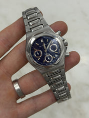 Girard Perregaux Laureato Blue Dial Steel 41mm Automatic Mens 8017 - FOR PARTS