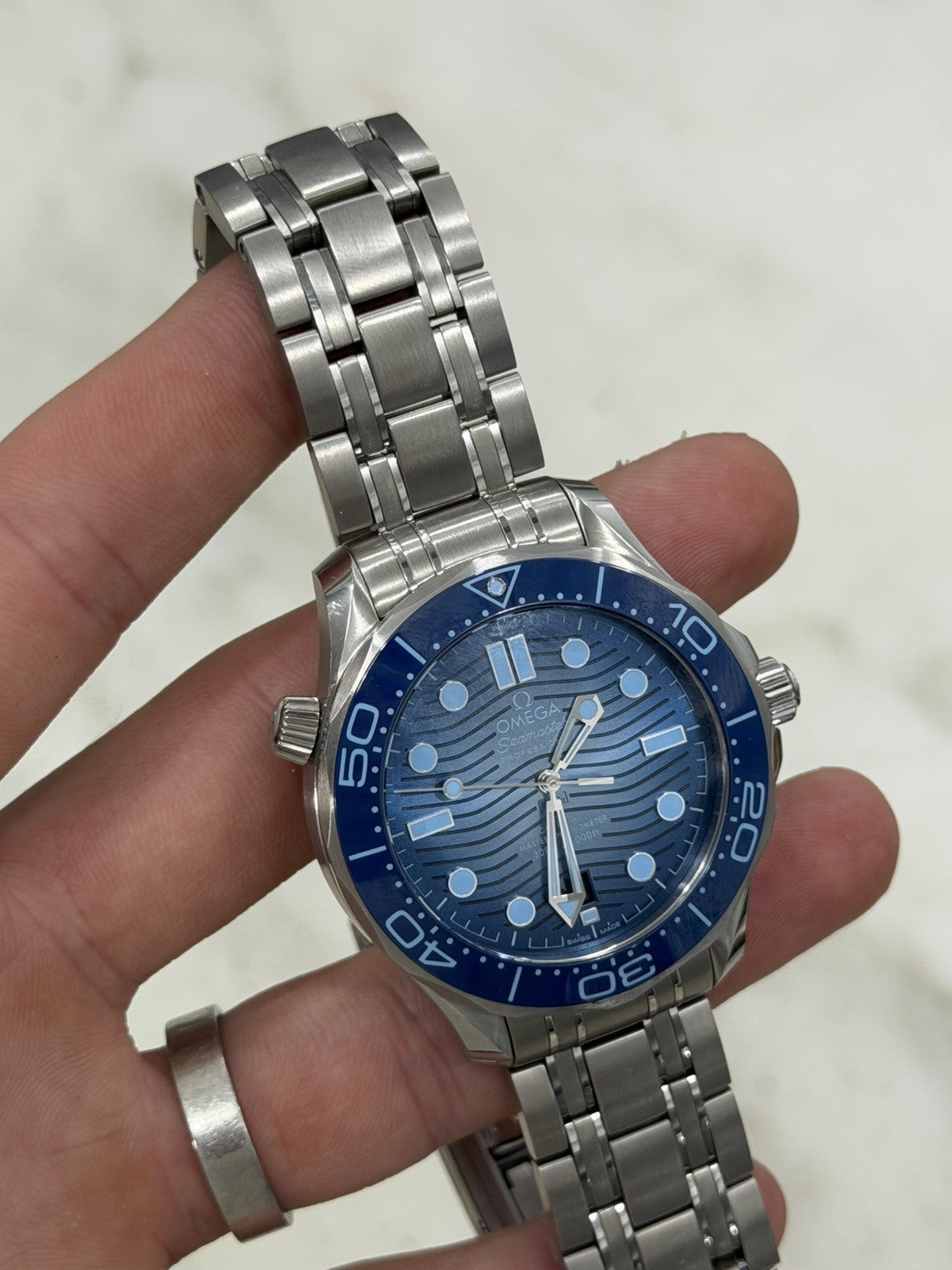 Omega Seamaster Diver 300M Summer Blue Edition 42mm 210.30.42.20.03.003 - B/P