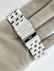 Breitling Chronomat Evolution Steel Black Dial 44mm Automatic Mens Watch A13356