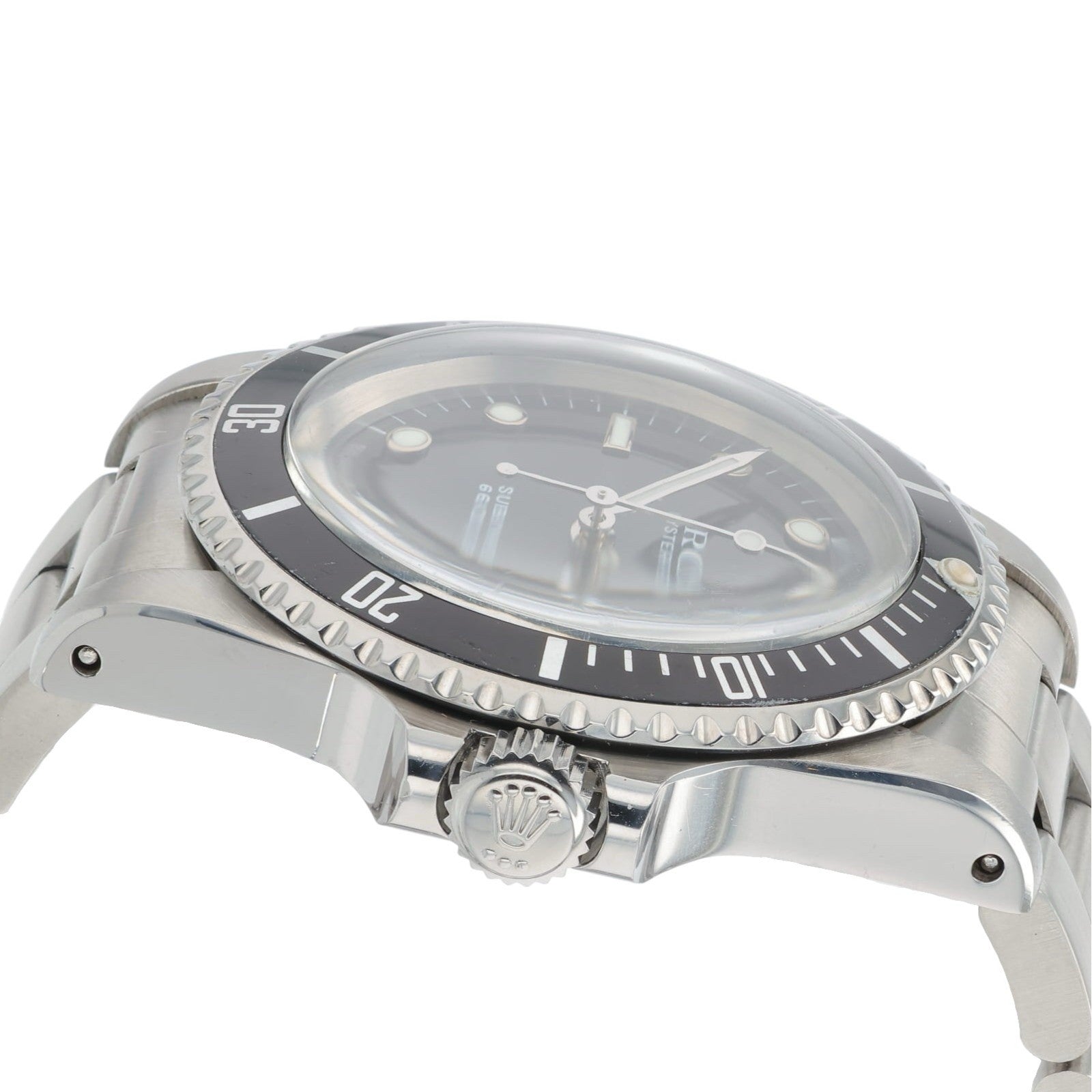 Rolex Submariner Stainless Steel Black Dial 40mm Automatic Mens Watch 5513