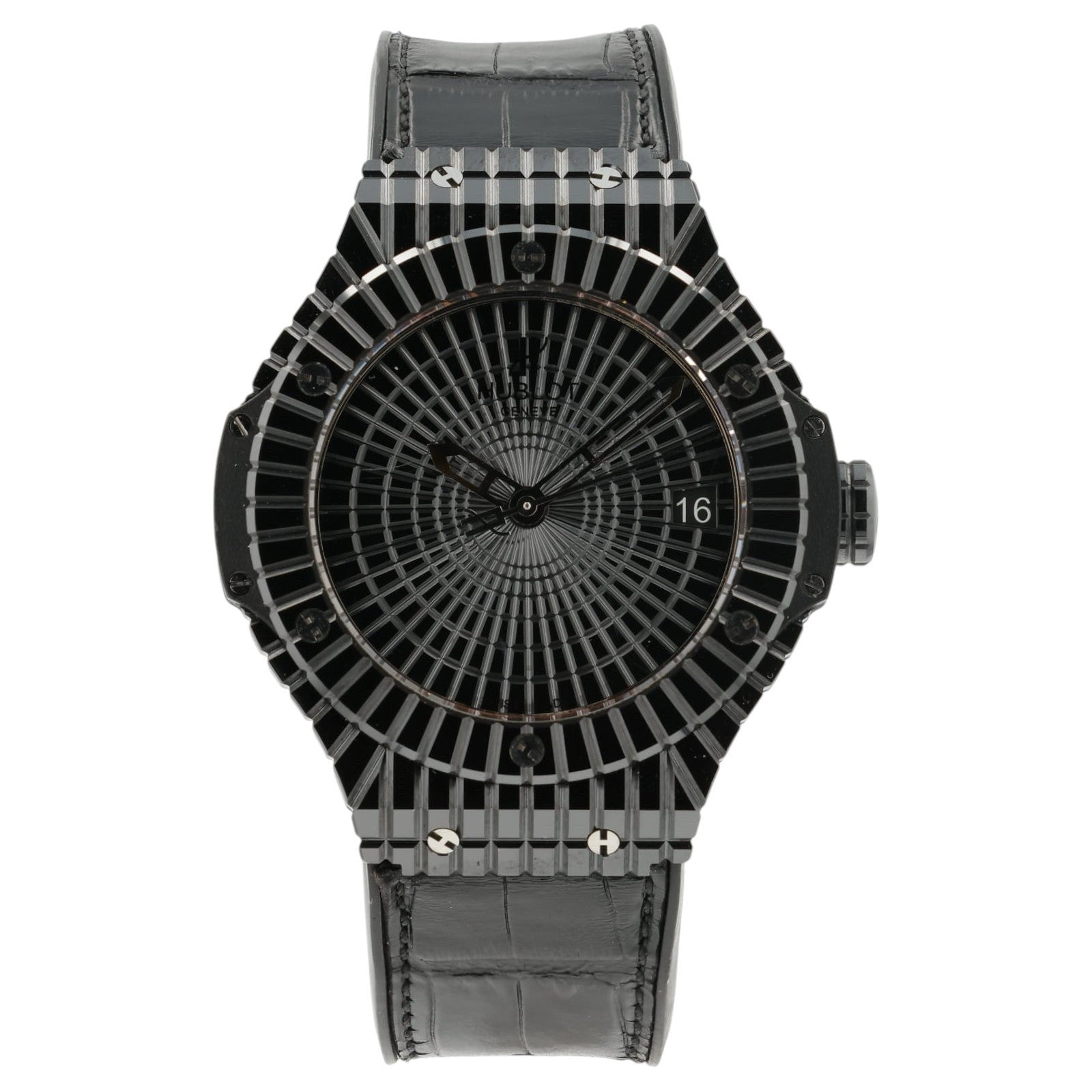Hublot Big Bang Caviar Black Dial Ceramic 41mm Automatic Mens 346.CX.1800.RX