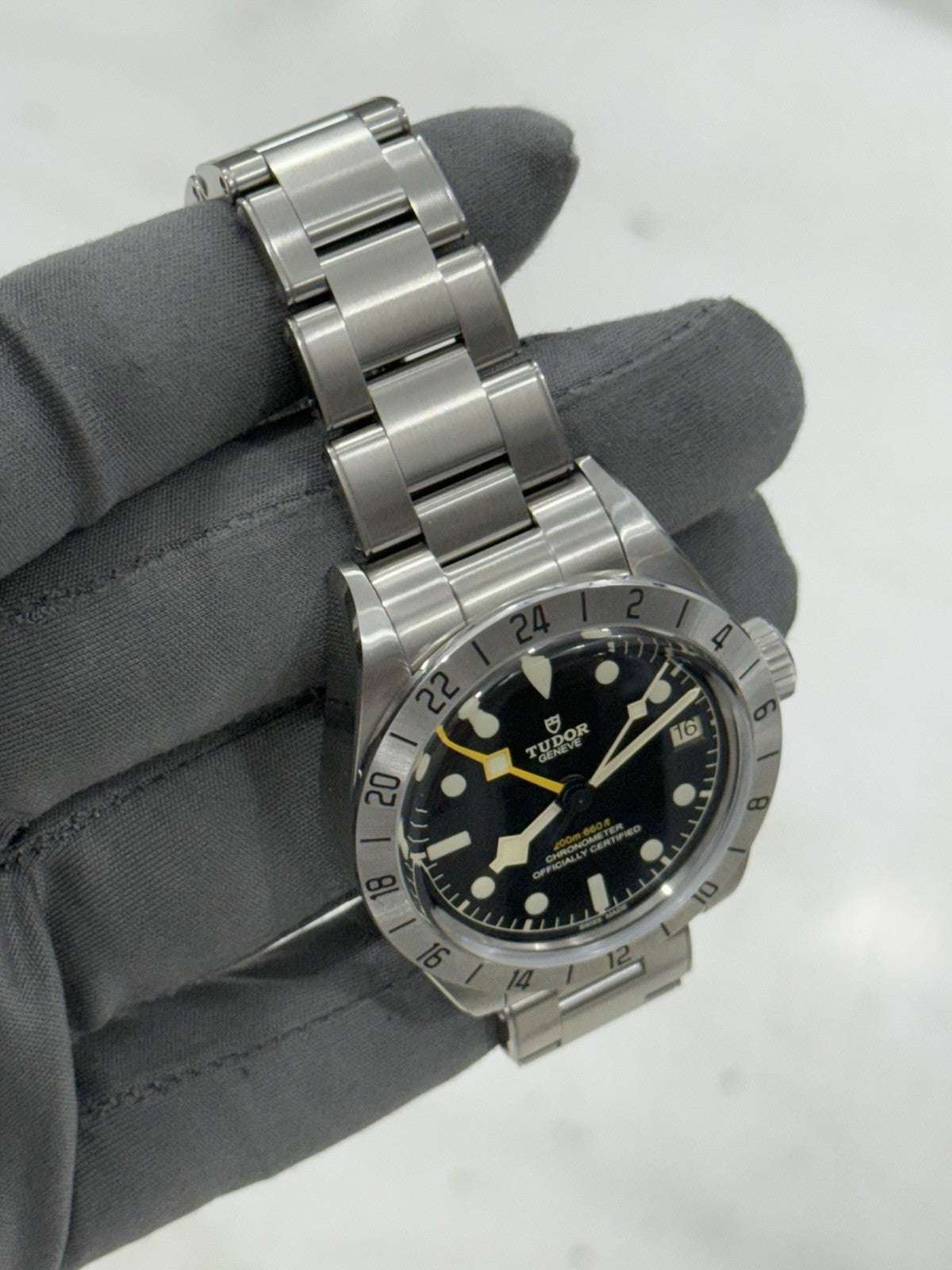 2023 Tudor Black Bay Pro Stainless Steel GMT Men's Black Dial Watch 79470