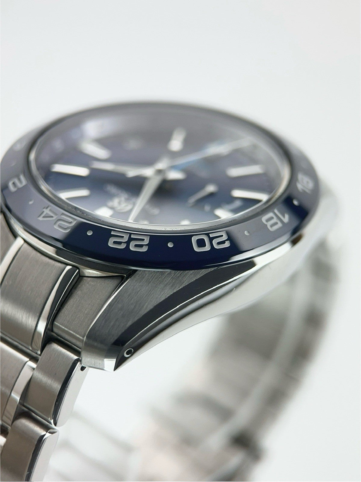 Grand Seiko Sport Stainless Steel Blue Dial 40.5mm Automatic Mens Watch SBGE255G