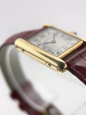 Cartier Tank Louis 18k Yellow Gold 20mm Manual Wind Women's Watch