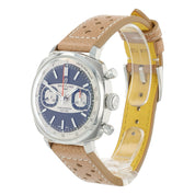 Breitling Top Time B01 Black Dial Stainless 38mm Automatic Mens Watch AB0177