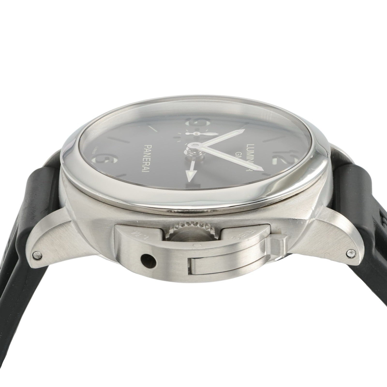 Panerai Luminor GMT Black Dial Stainless Steel 44mm Auto Men's Watch PAM00320
