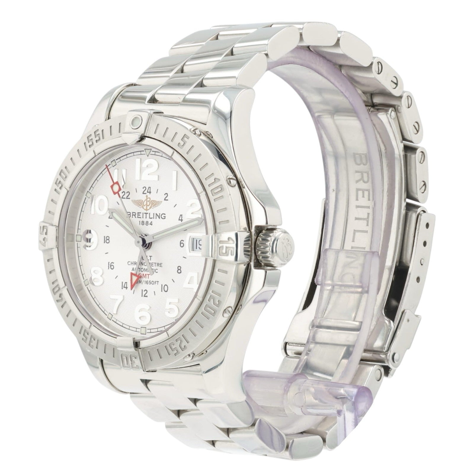 Breitling Colt White Dial Stainless Steel 40mm Automatic Men’s Watch A32350