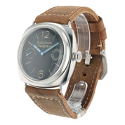 Panerai Radiomir Stainless Steel Black Dial 45mm Manual Wind Mens Watch PAM00992