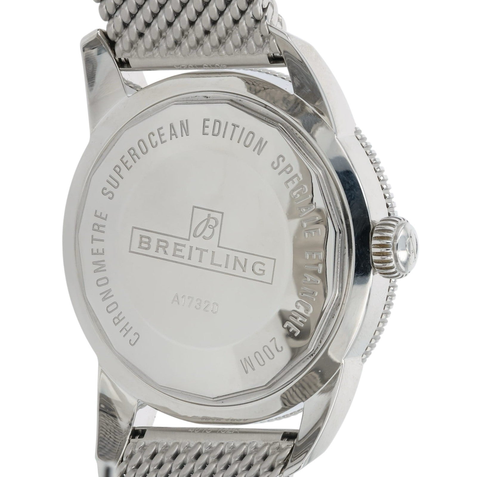 Breitling SuperOcean Cream Dial Stainless Steel 46mm Automatic Men’s A17320