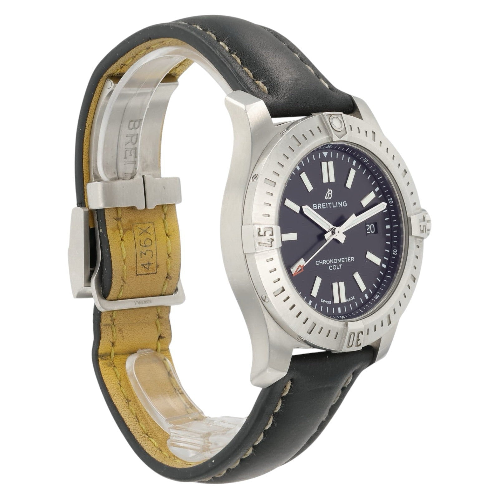 Breitling Colt Black Dial Stainless Steel 44mm Automatic Men’s Watch A17388