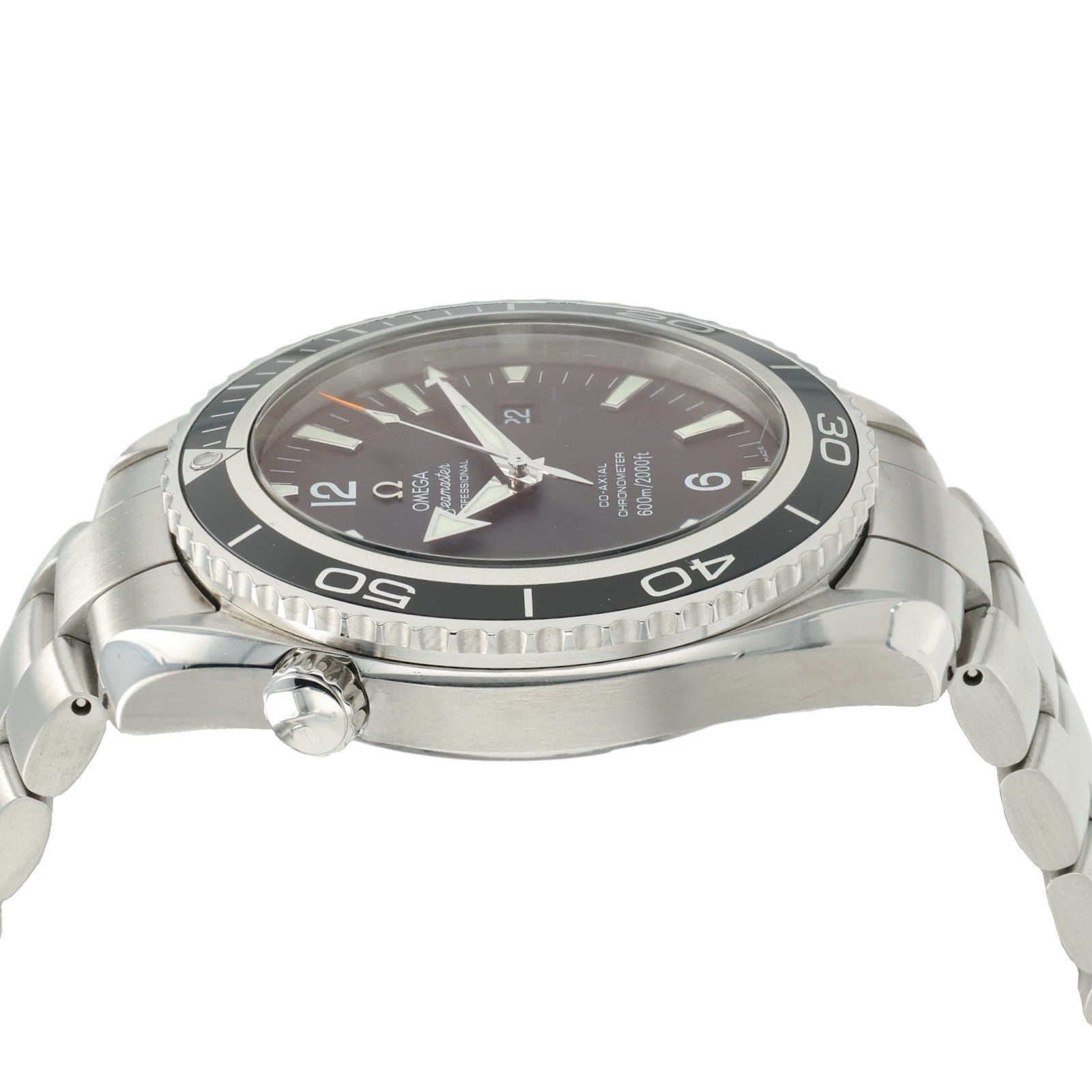Omega Seamaster Black Dial Stainless Steel 45mm Automatic Men’s Watch 2200.50